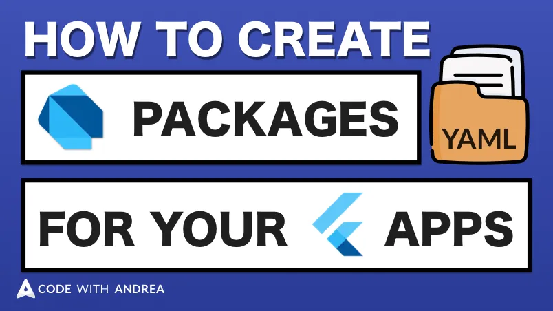 How to Create Dart Packages for Your Flutter Apps